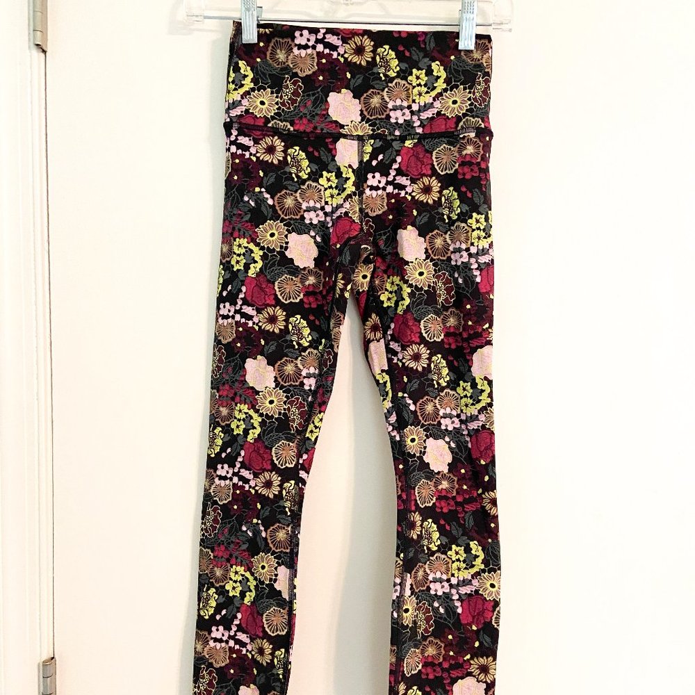 Lululemon Floral Leggings
